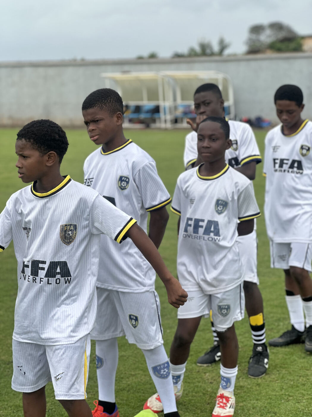 Équipe Football Family Academy en tenue de match
